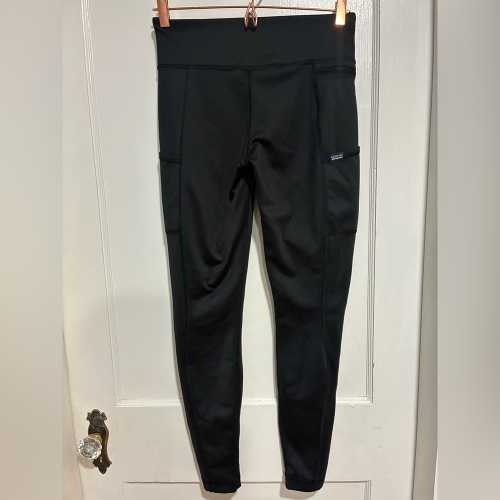 Patagonia Black Pack Out Leggings Size S - Picture 7 of 7